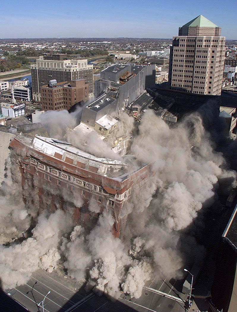 Lazarus building is imploded