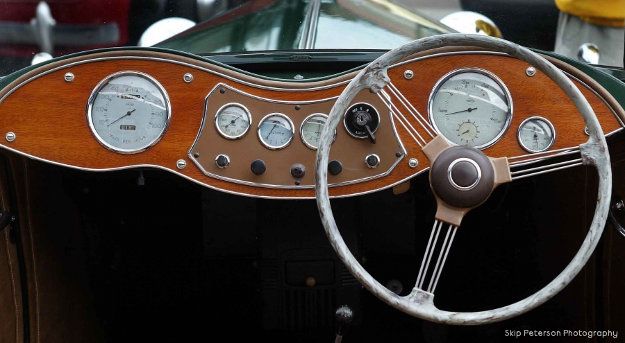 1950 MG YT Dash