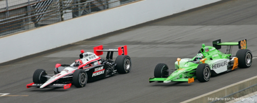 Helio Castroneves & Townsend Bell