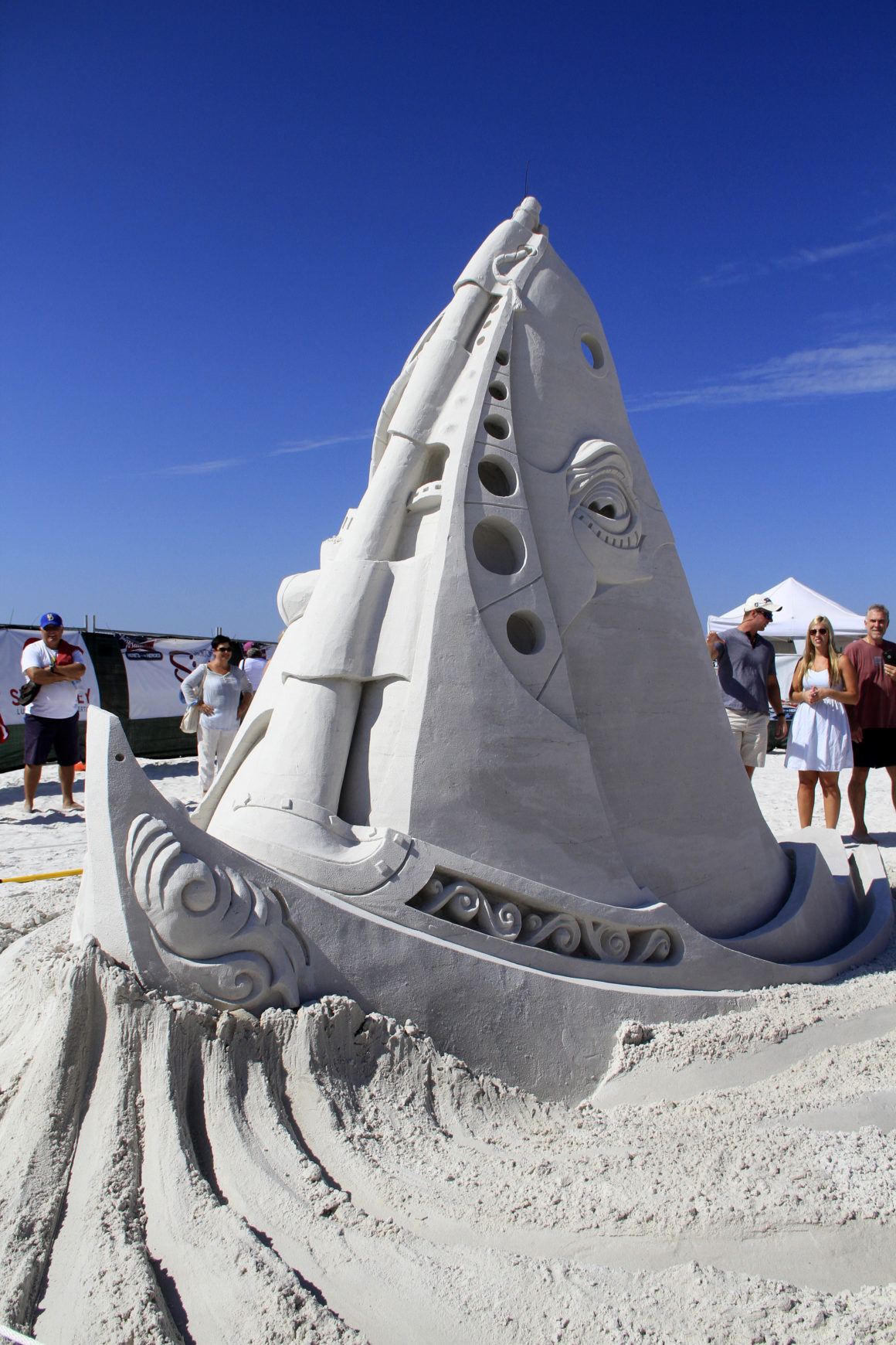 Siesta Key International Sand Sculpting Festival Skip Peterson